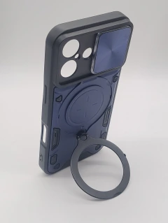 iPhone 17 Funda reforzada armor Ring Azul - tienda online