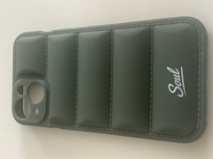 Iphone 14 Funda Puffer Oliva