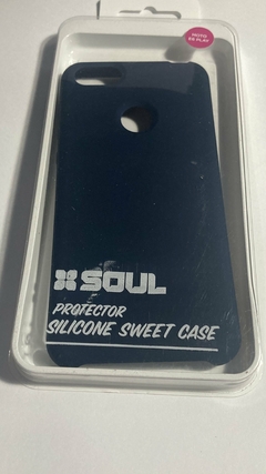 Moto E6 Play Funda Case Azul