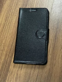 LG K8 2017 Funda Libro Negra