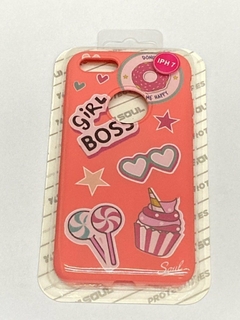 iPhone 7=8 Funda case Girl Boss