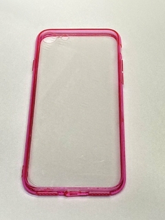 Iphone 7 =8 Funda SLIM Borde Fucsia