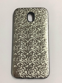 Sams J7 Pro = J7 2017 Funda Ref Pixel Plata