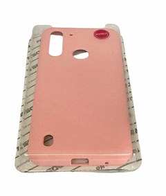 Moto G8 Power Lite Funda Case Rosa