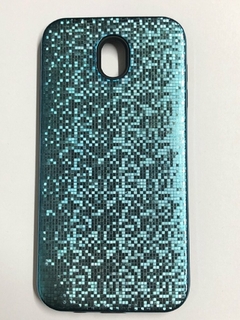 Sams J7 Pro Funda Ref Pixel Azul
