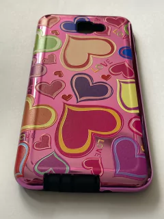 Sams J7 Prime Funda ref Corazones