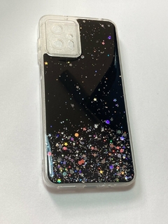Moto G53 funda Glitter Negra