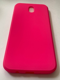 Sams J7 2017 - j7 pro Funda Tpu Silicona Lisas colores Fucsia