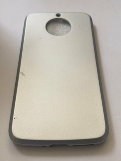 Moto G5s Funda Tpu Silicona Lisas colores Plateada