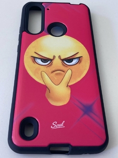 Motorola G8 Power lite Funda Emoji