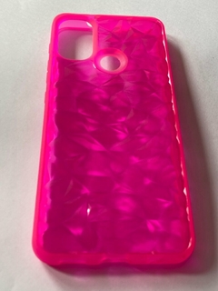 Moto E40 Funda Tpu diamante Fucsia