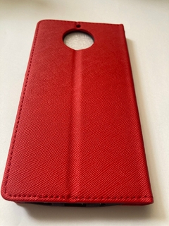 Moto G5s plus Funda Libro Roja - comprar online