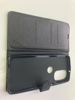 Moto G51 5g Funda Libro Negra en internet