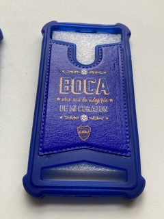 universal 5 pulg funda Futbol Boca - Tecnostreet785