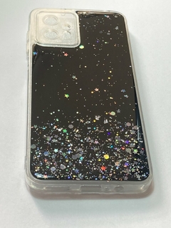 Moto G53 funda Glitter Negra - comprar online