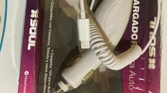Cargador Auto iphone 0,6A Blanco en internet