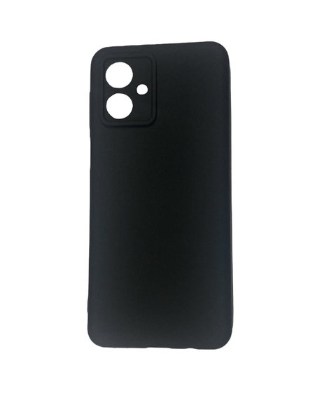 Moto G54 Funda Silicone Case Negra