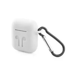 Funda estuche para auriculares Airpods1 BLANCO