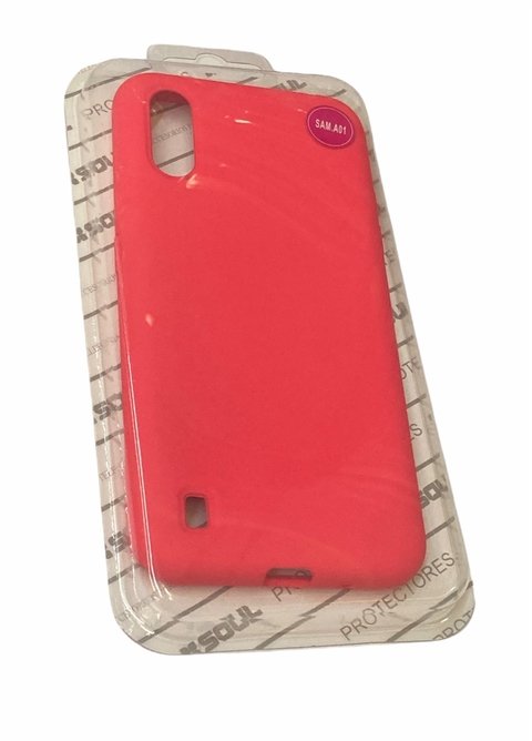 Sams A01 Funda Case fucsia