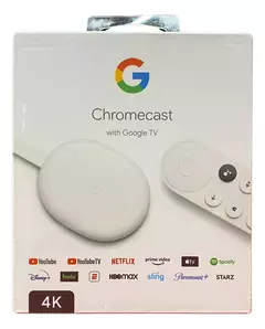 Conversor smart TV Chromecast 4k con control remoto - Tecnostreet785