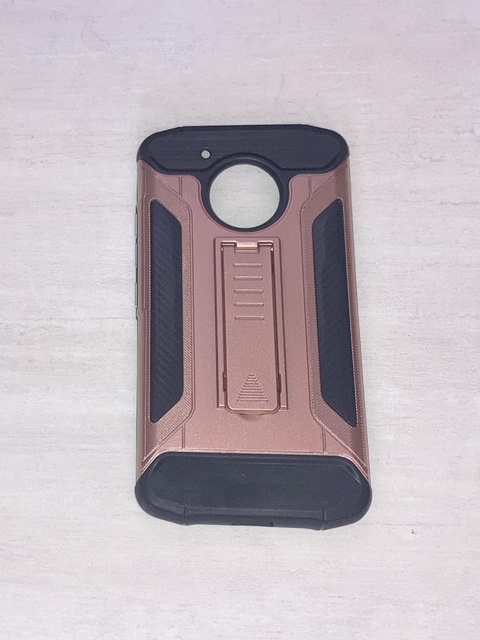 Moto G5 Funda Ref Rose Gold con Soporte
