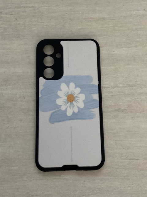 Sams A54 Funda Margarita fondo blanco