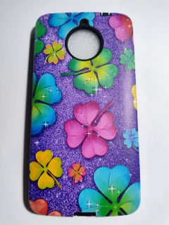 Moto E4 Plus Funda Ref Trebol
