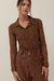 PRE ORDER - Camisa MILEY CHOCOLATE - FUR Buenos Aires 