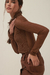 Imagen de PRE ORDER - Camisa MILEY CHOCOLATE