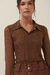 PRE ORDER - Camisa MILEY CHOCOLATE