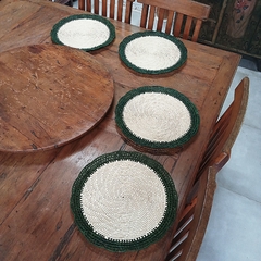 Sousplat 35Cm Verde - comprar online