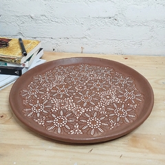 Prato 31cm Rendado CE - Sambaki Brasil
