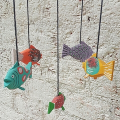 Móbile 5 Peixes Miriti Pa - loja online