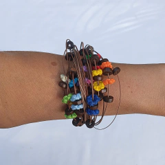 Pulseira Piaçava Frivolité BA