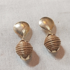 Brinco Capim Dourado TO - comprar online