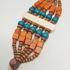 Pulseira Madeira BA - Sambaki Brasil