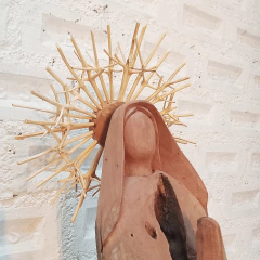 Nossa Senhora Luz 76cm Mestre Mazinho PE na internet