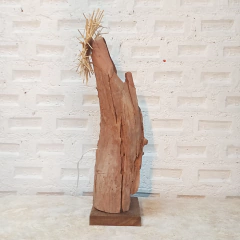 Nossa Senhora Luz 76cm Mestre Mazinho PE - Sambaki Brasil