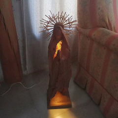 Nossa Senhora Luz 76cm Mestre Mazinho PE