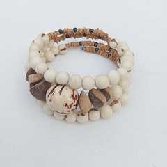 Pulseira Branca Sementes Am - comprar online