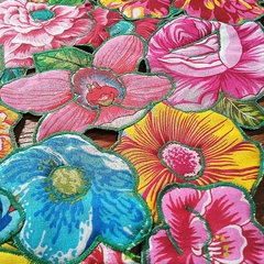 Caminho De Mesa Floral Em Chita 1,40 Pb na internet