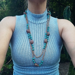 Colar Azul Morototó Açai Pataua AM