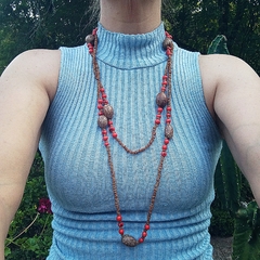 Colar Vermelho Morototó Açai Pataua AM - comprar online