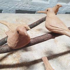 Imagem do 7 Pássaros Galho Deitado Ba