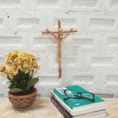 Cristo 30cm Mestre Abias PE - Sambaki Brasil