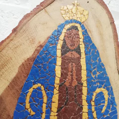 Nossa Senhora Mosaico Casca Ovo BA - loja online