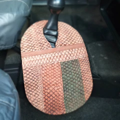 Lixeira Carro Couro Tilápia BA - loja online