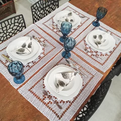 Lugar Americano Branco Filé CE- Unidade na internet