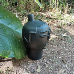 Cabeça Mulher G Preta Neguinha E Nanai Pe 37Cm na internet