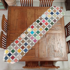 Caminho De Mesa Patchwork 2Mt Al
